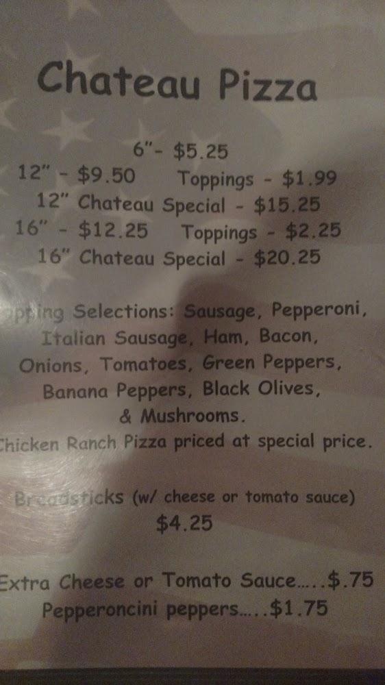 The Chateau Menu image 2